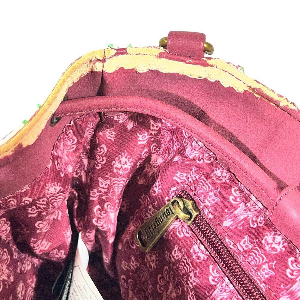 Loungefly Disney Haunted Mansion Tightrope Walker Mini Backpack Damaged Peeling - Picture 14 of 16